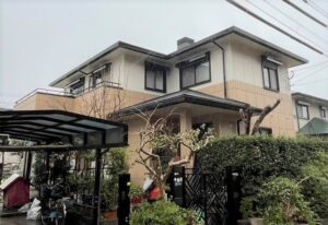 福岡県　筑紫野市　外壁塗装工事　完了