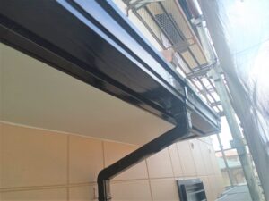 筑紫野市塗装工事　付帯塗装完了