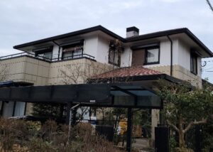 福岡県　筑紫野市　外壁塗装工事　施工前