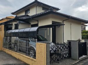 福岡県　福津市　外壁塗装工事　施工前