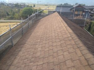 福岡県　屋根塗装工事　施工前